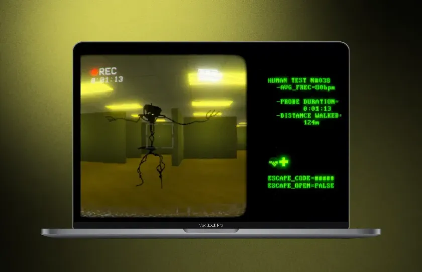 A mockup of an in game screenshot.