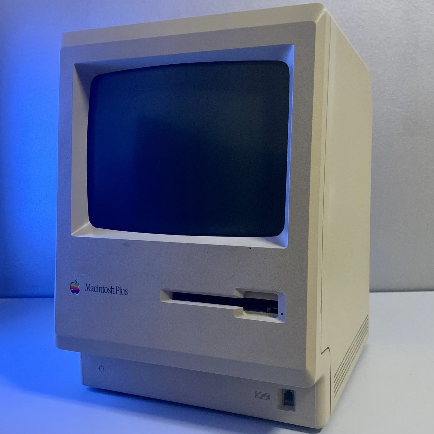 My Macintosh Plus.